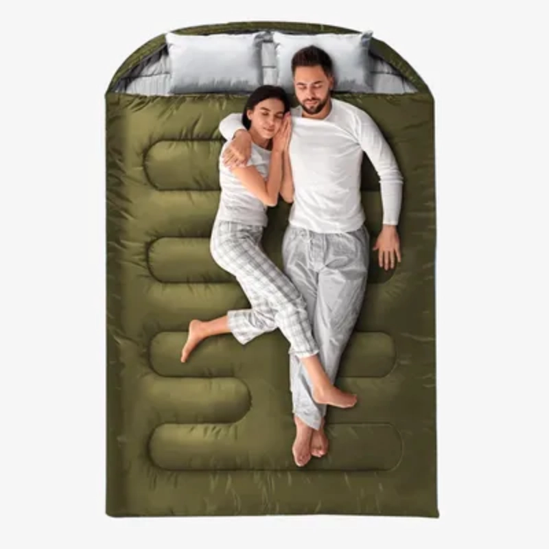 BOLSA DORMIR LIGERA PARA ADULTOS CALIDA Y COMPACTA CAMPING - 2