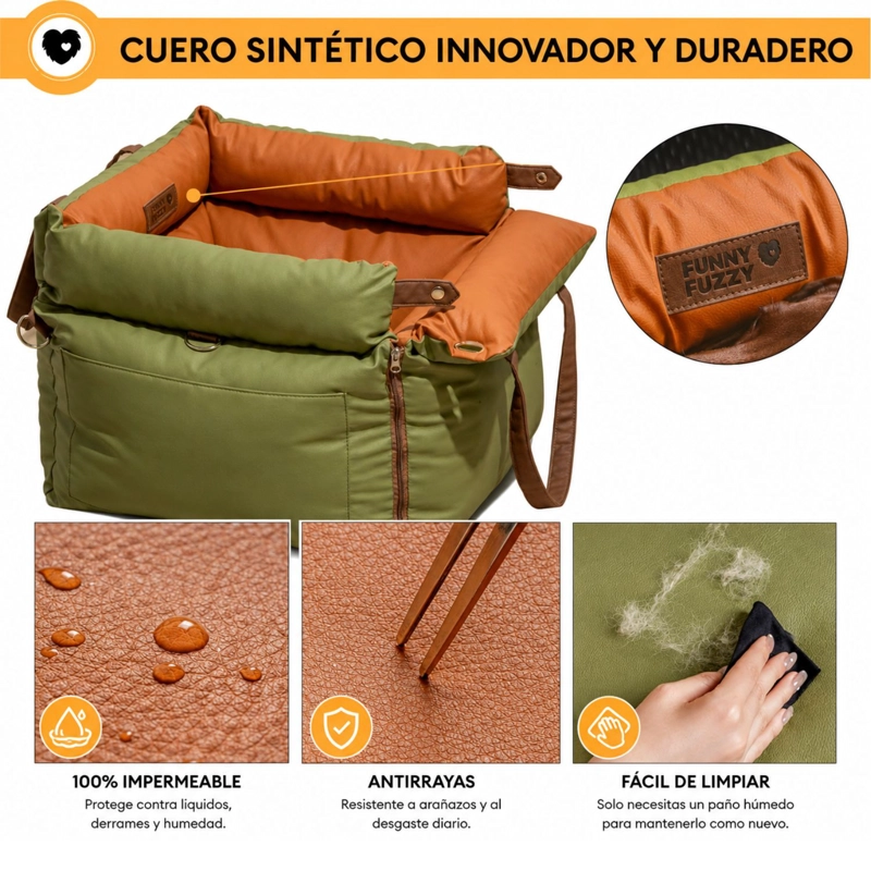 CAMA DE VIAJE PARA PERROS 15KG CAMA PORTATIL - 4