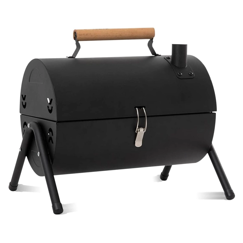 PARRILLA CARBON DE MESA 2 EN 1 CON PLANCHA PARA HORNEAR - 1