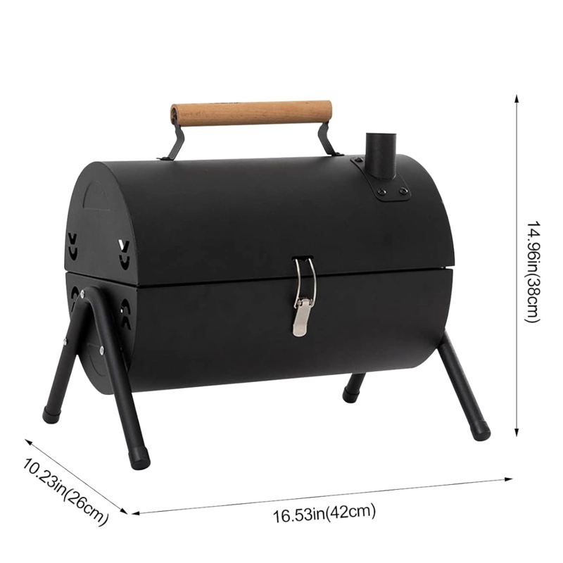 PARRILLA CARBON DE MESA 2 EN 1 CON PLANCHA PARA HORNEAR - 2