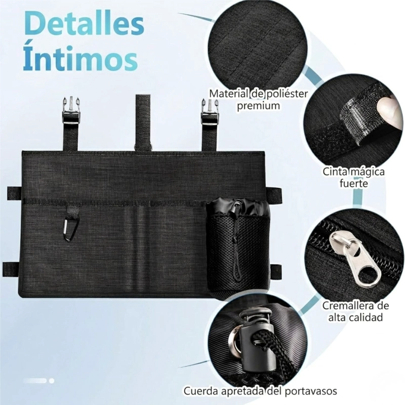 ORGANIZADOR PARA ANDADOR UNIVERSAL CON PORTAVASOS - 3