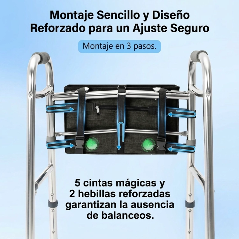 ORGANIZADOR PARA ANDADOR UNIVERSAL CON PORTAVASOS - 4