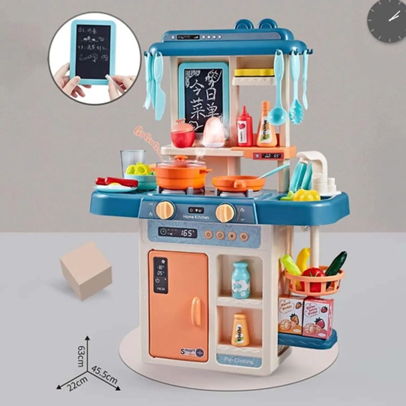 JUEGO DE COCINA CON LUCES Y SONIDOS 55 PIEZAS 63CMX45CM - 3