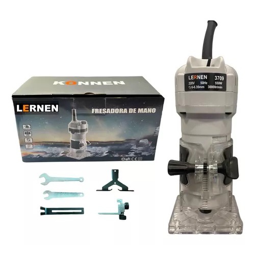 PACK LERNEN FRESADORA ROUTER TUPI + SET DE HERRAMIENTAS - 4