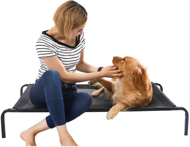 CAMA REFRESCANTE EN ALTURA PARA PERROS GATOS TALLA L - 1