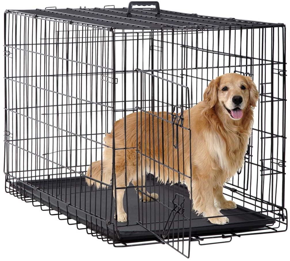 CANIL METAL PERROS DESARMABLE 2 PUERTAS HASTA80 KG LERNEN - 1
