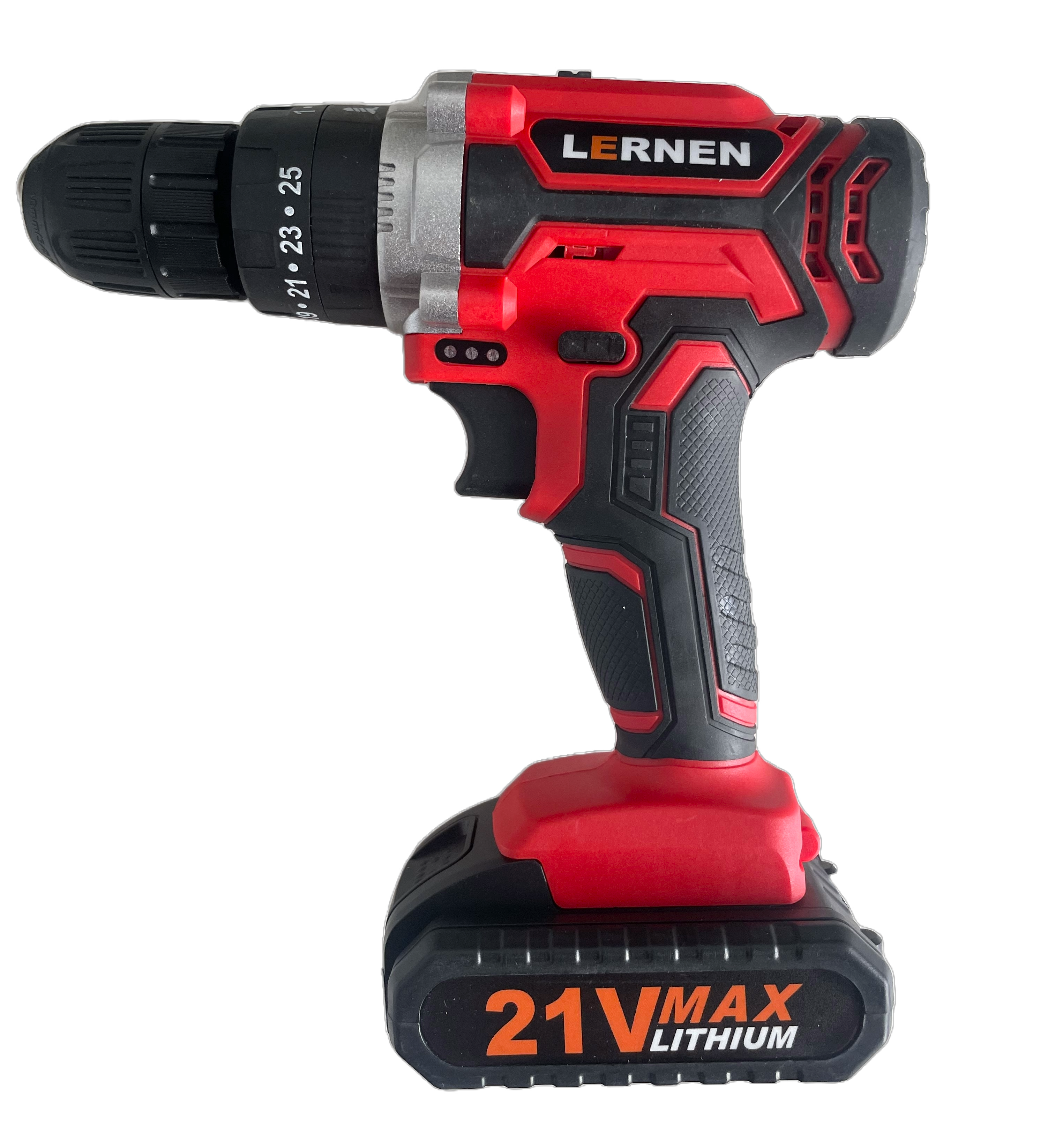 TALADRO PERCUTOR DESTORNILLADOR INALÁMBRICO 21V + 2 BATERÍAS - 3