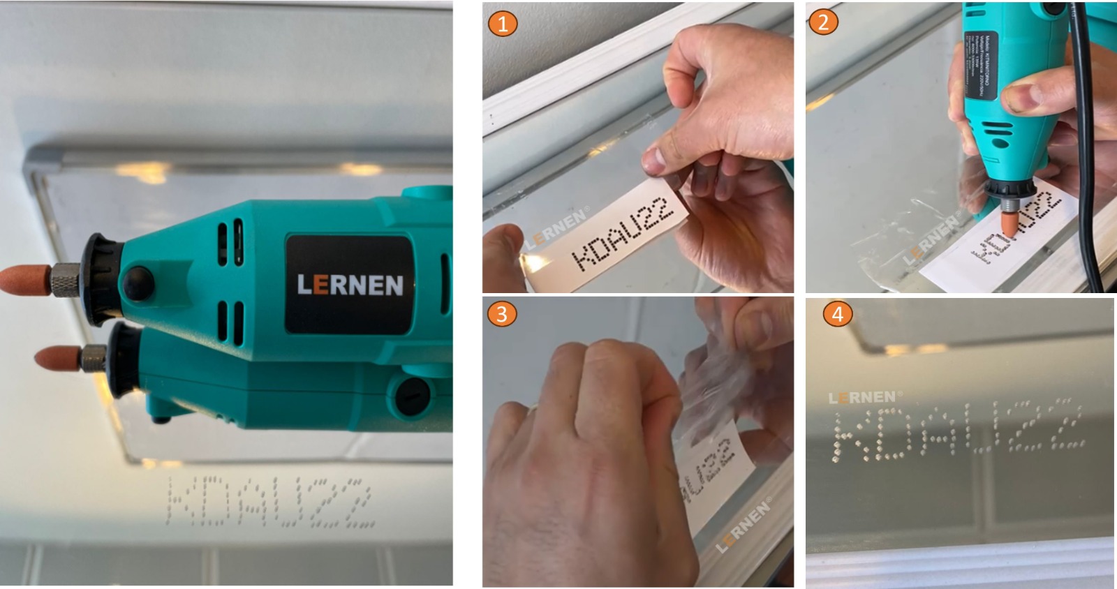 HERRAMIENTA MULTIPROPOSITO LERNEN KIT TIPO DREMEL 135 W 211 PIEZAS - 5