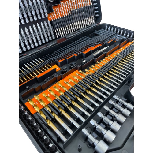 MALETÍN LERNEN 246 PIEZAS PUNTAS TALADRO BROCAS DADOS - 5
