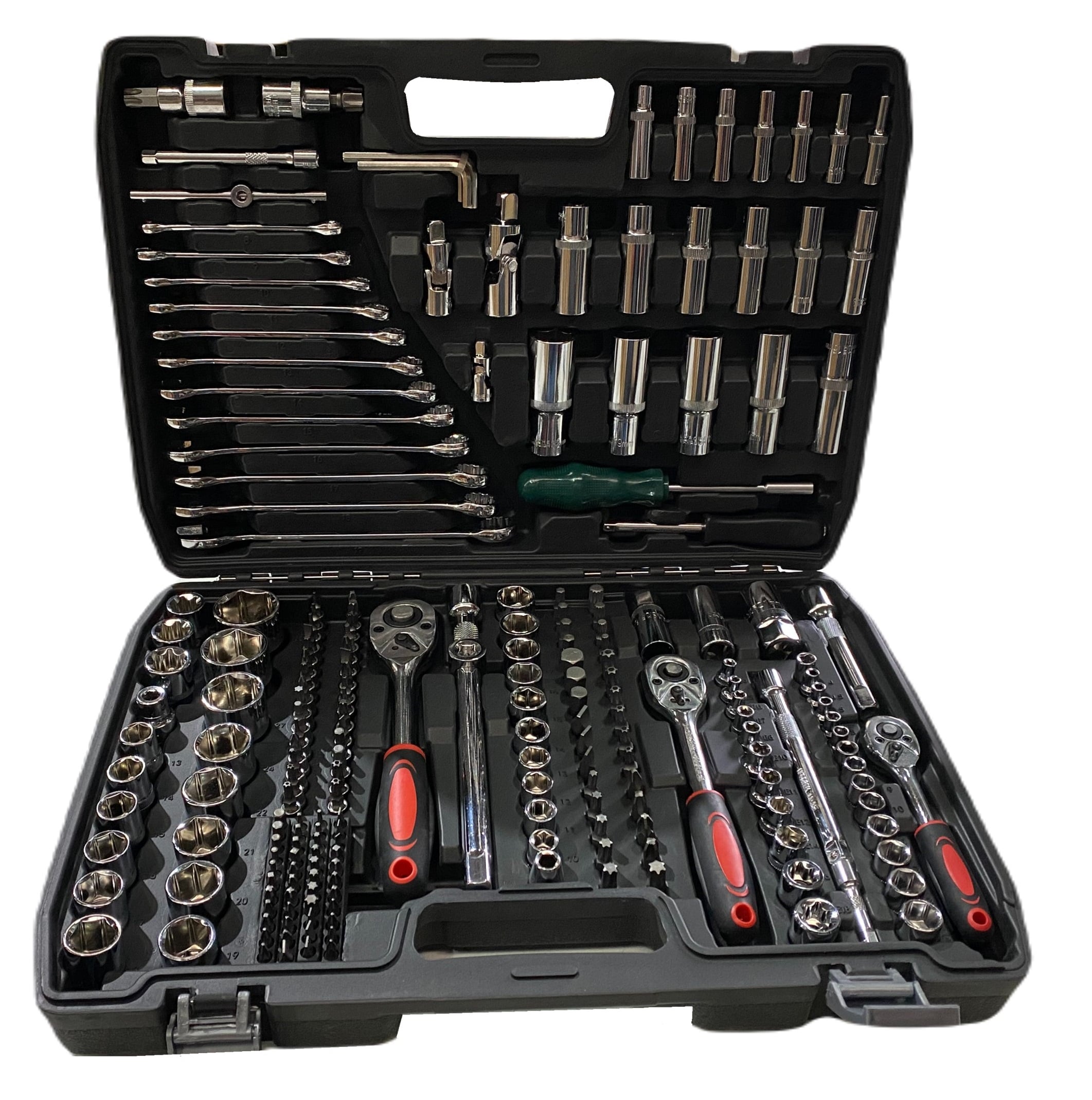 JUEGO DE DADOS LERNEN 216 PIEZAS KIT DE HERRAMIENTAS - 1