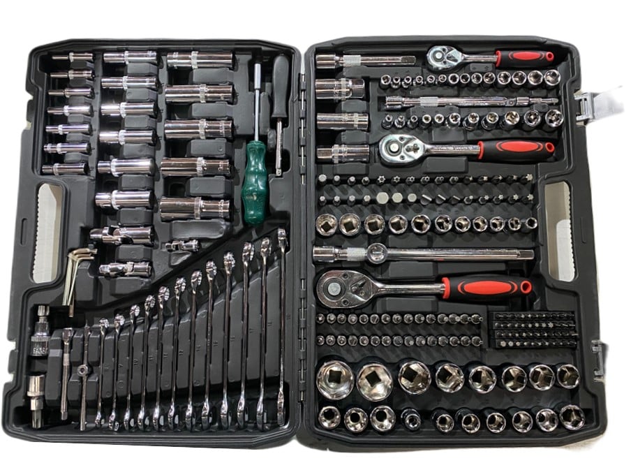 JUEGO DE DADOS LERNEN 216 PIEZAS KIT DE HERRAMIENTAS - 3