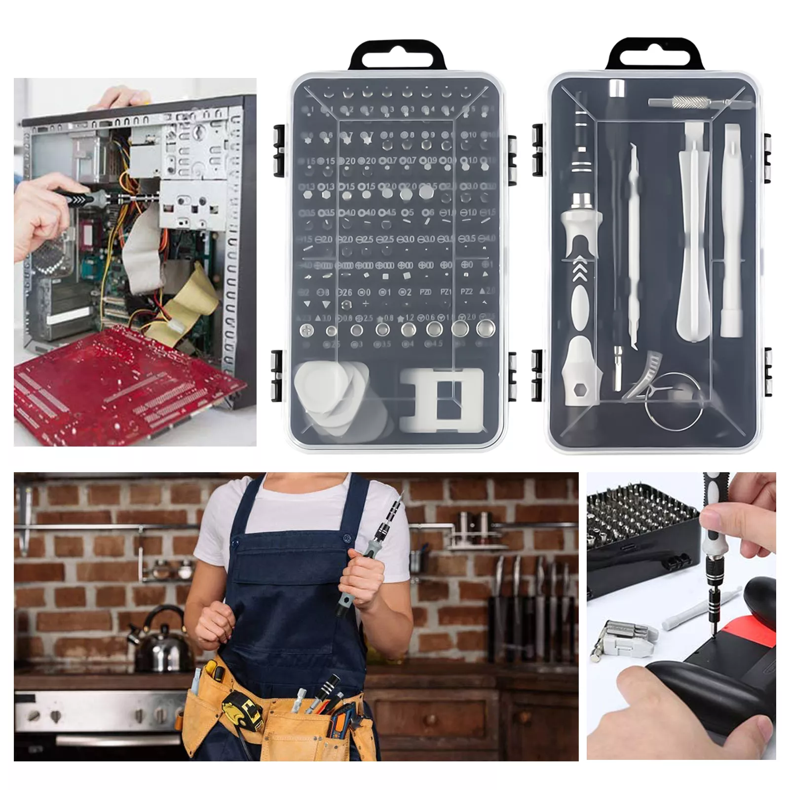 KIT DE 115 PUNTAS DE PRECISIÓN DESTORNILLADOR – PUNTAS DADOS - 2