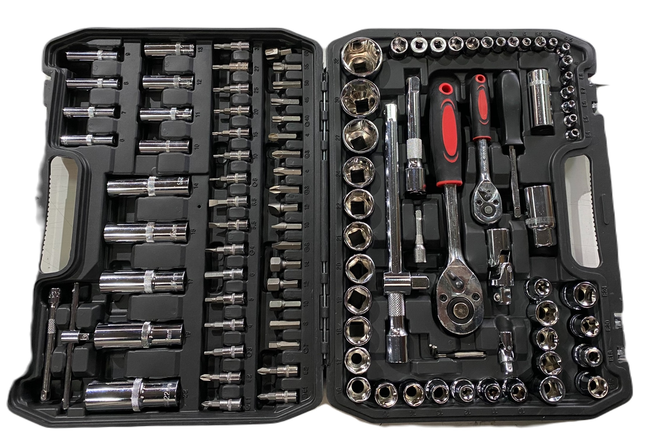 JUEGO DE DADOS LERNEN 108 PIEZAS KIT DE HERRAMIENTAS - 3