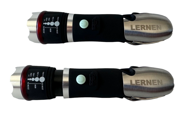 LINTERNA RECARGABLE LERNEN LINTERNAMULTIP CON ZOOM MULTIPROPOSITO - 3