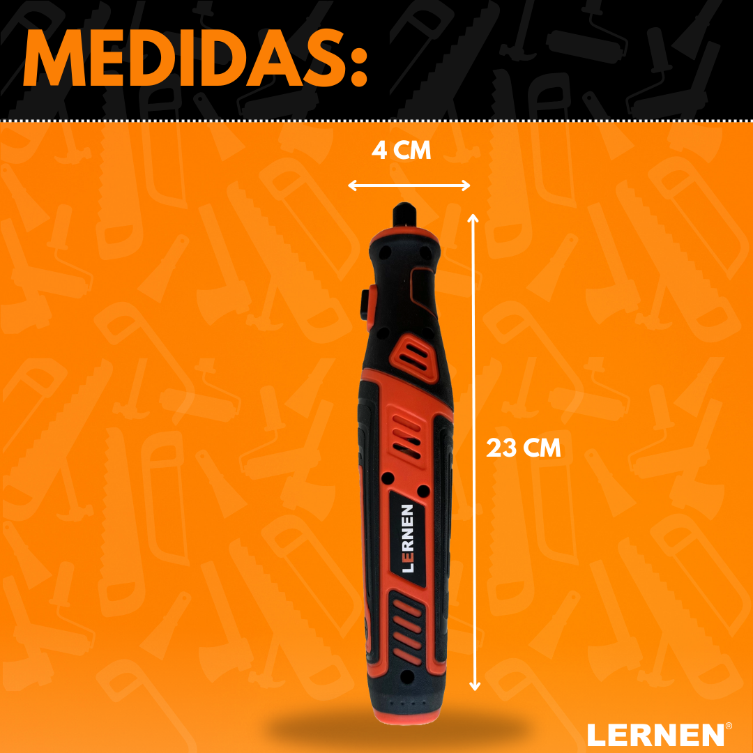KIT LERNEN MULTIPROPOSITO MINITORNO INALÁMBRICO CON 85 ACCESORIOS - 5