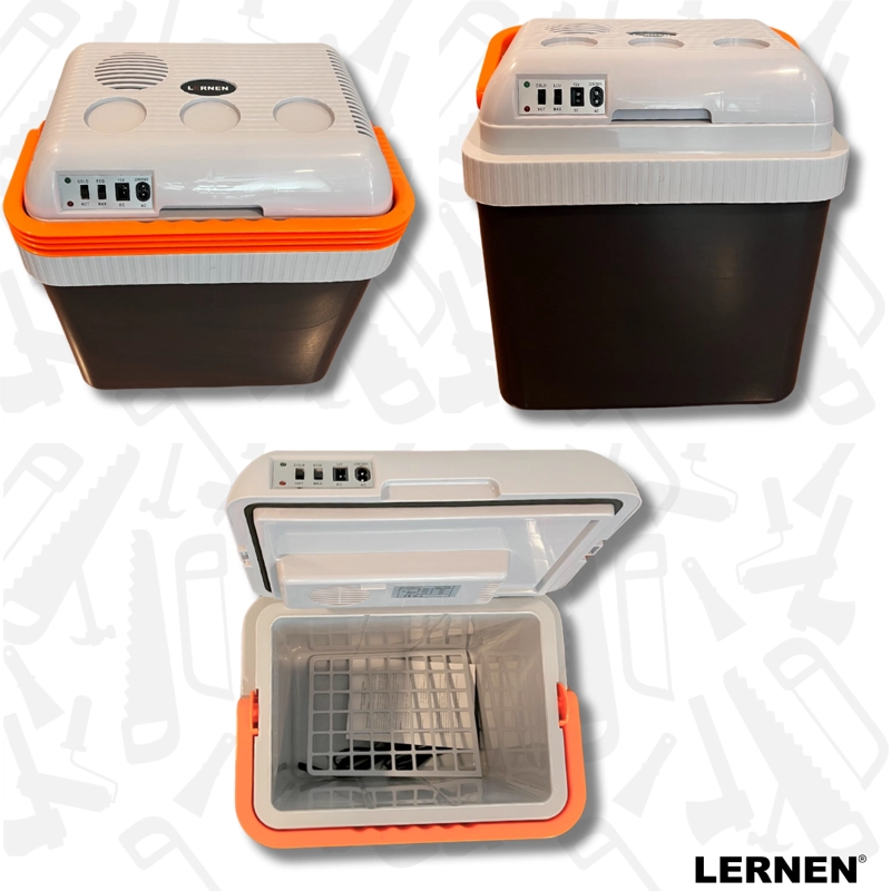 COOLER ELÉCTRICO LERNEN 24 LT 12V PARA AUTOS O ENCHUFE AC / DC - 6