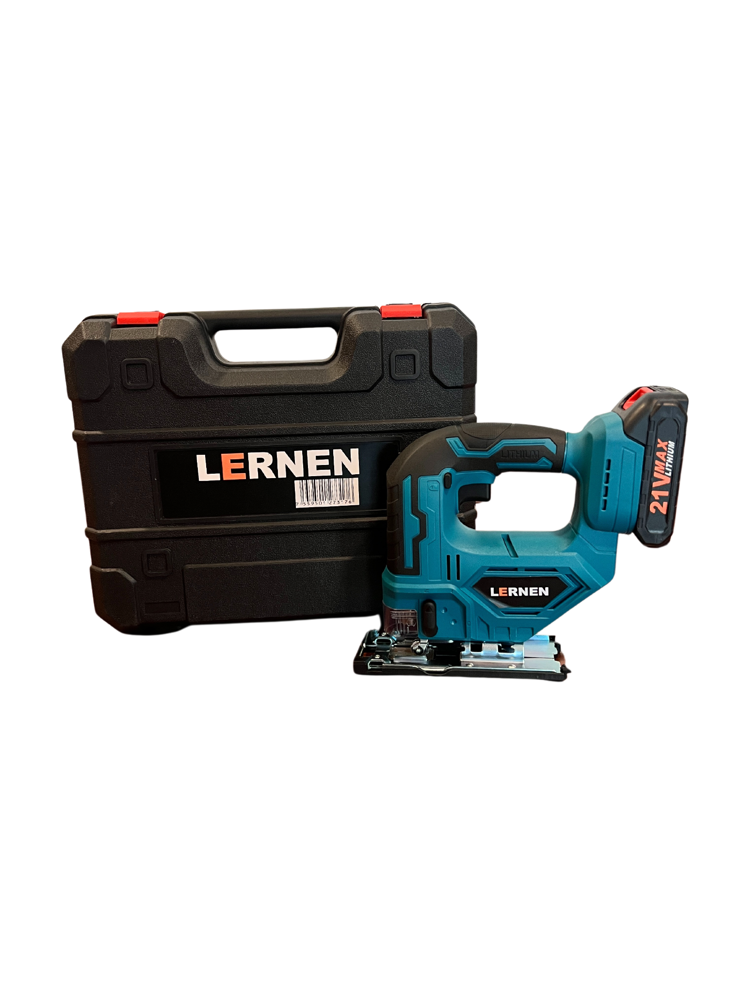 SIERRA CALADORA INALÁMBRICA 21V + ACCESORIOS - 2