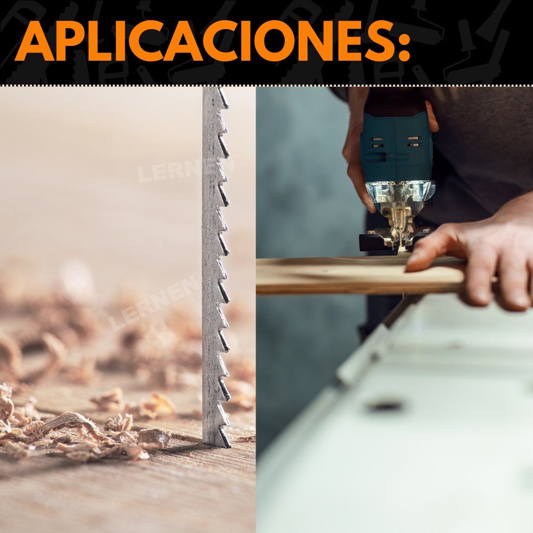 SIERRA CALADORA INALÁMBRICA 21V + ACCESORIOS - 7