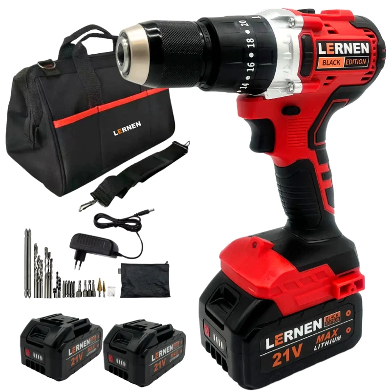 TALADRO LERNEN BRUSHLESS 13MM BLACK - 1