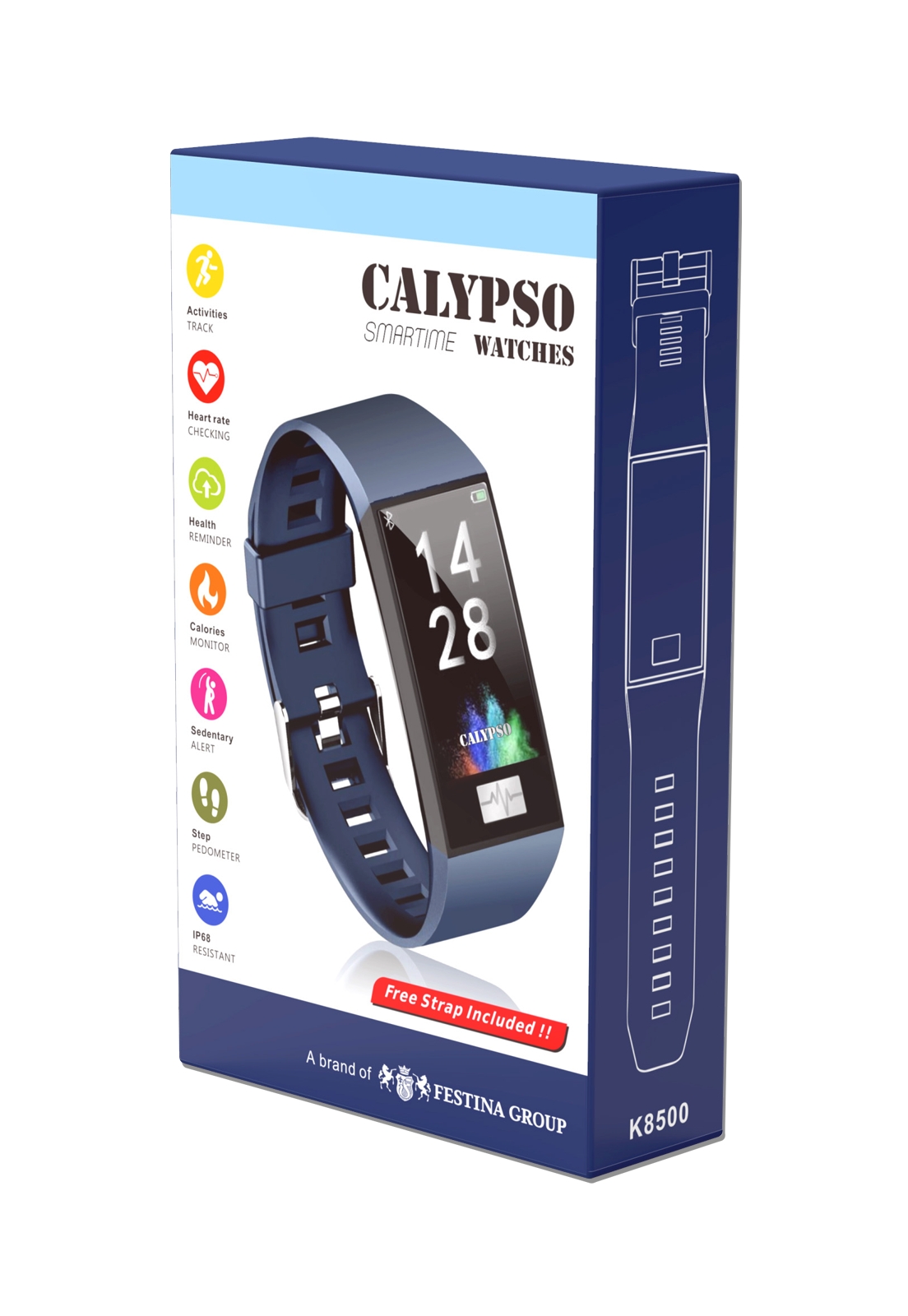 RELOJ K8500/4 CALYPSO NEGRO HOMBRE SMARTWATCH - 4