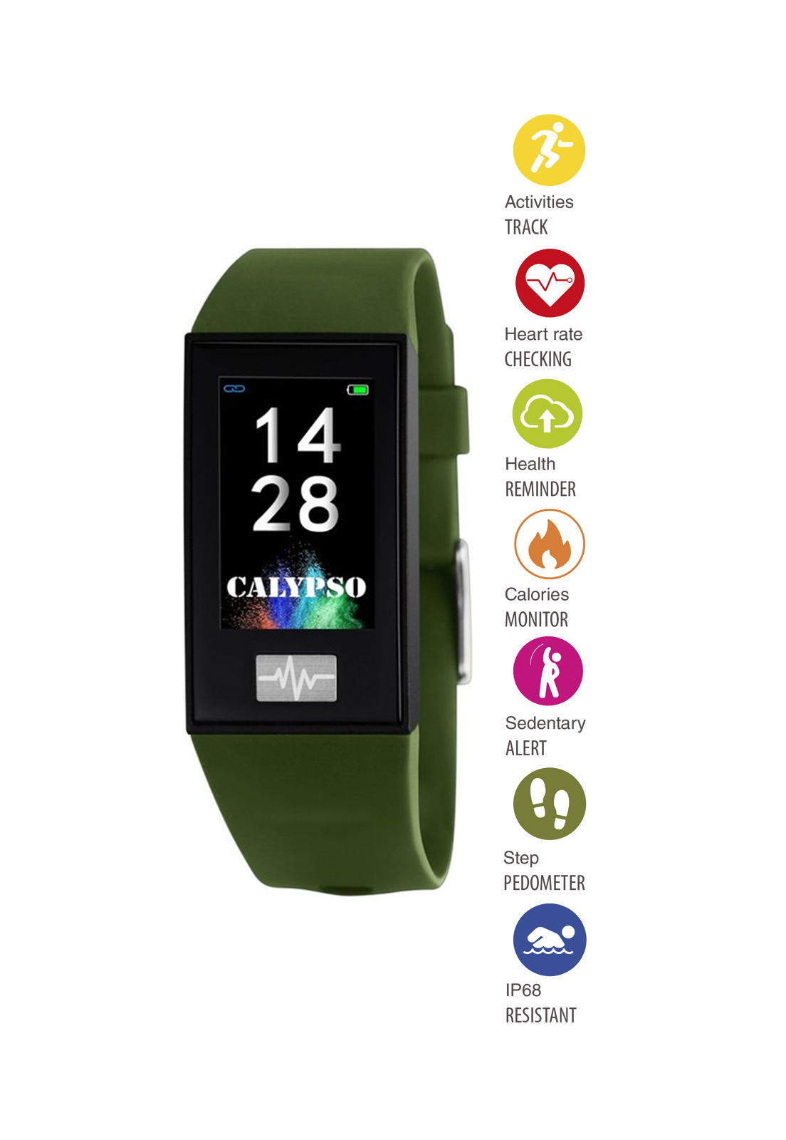 RELOJ K8500/8 CALYPSO NEGRO HOMBRE SMARTWATCH - 3