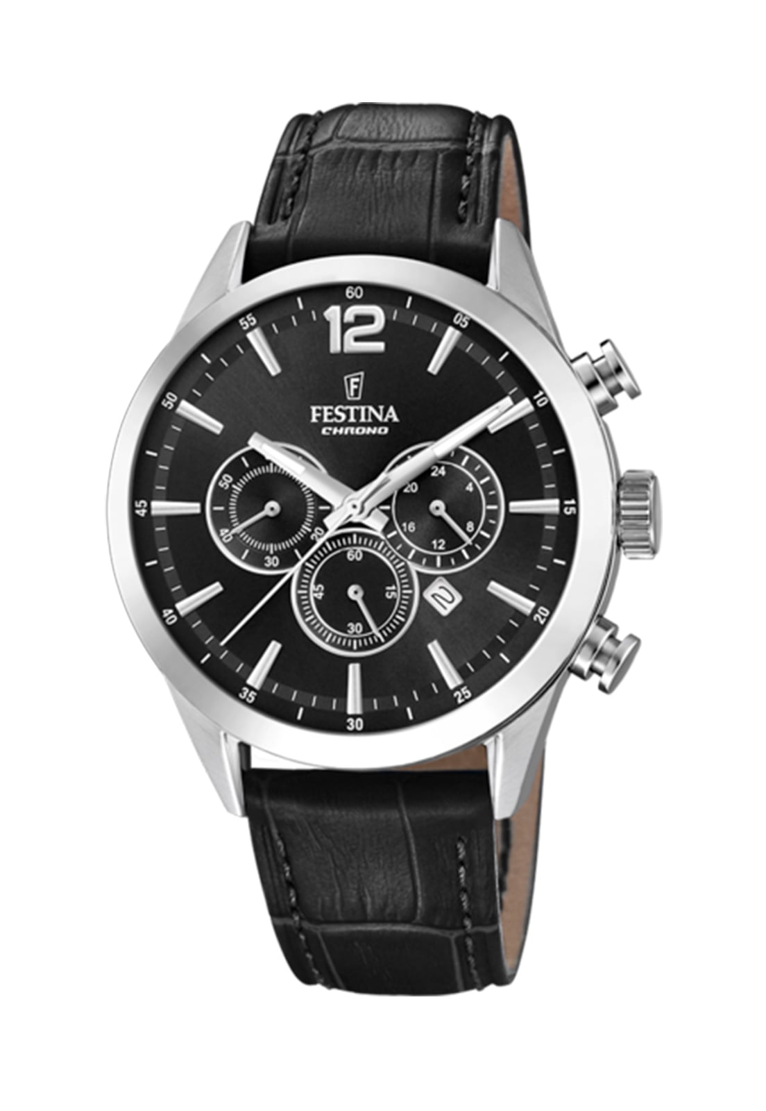 F20635/3 | Festina Timeless Chronographe 38 Argenté / Vert