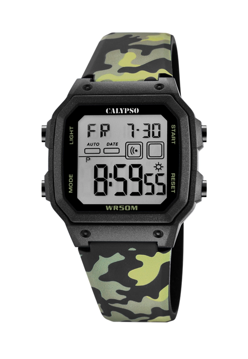 RELOJ K5812/4 CALYPSO NEGRO HOMBRE DIGITAL CRUSH - 1