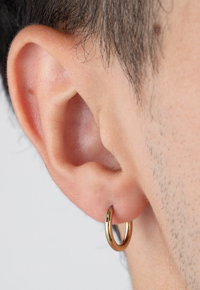 AROS LS2174-4/2 LOTUS STYLE HOMBRE MENS EARRING - 2