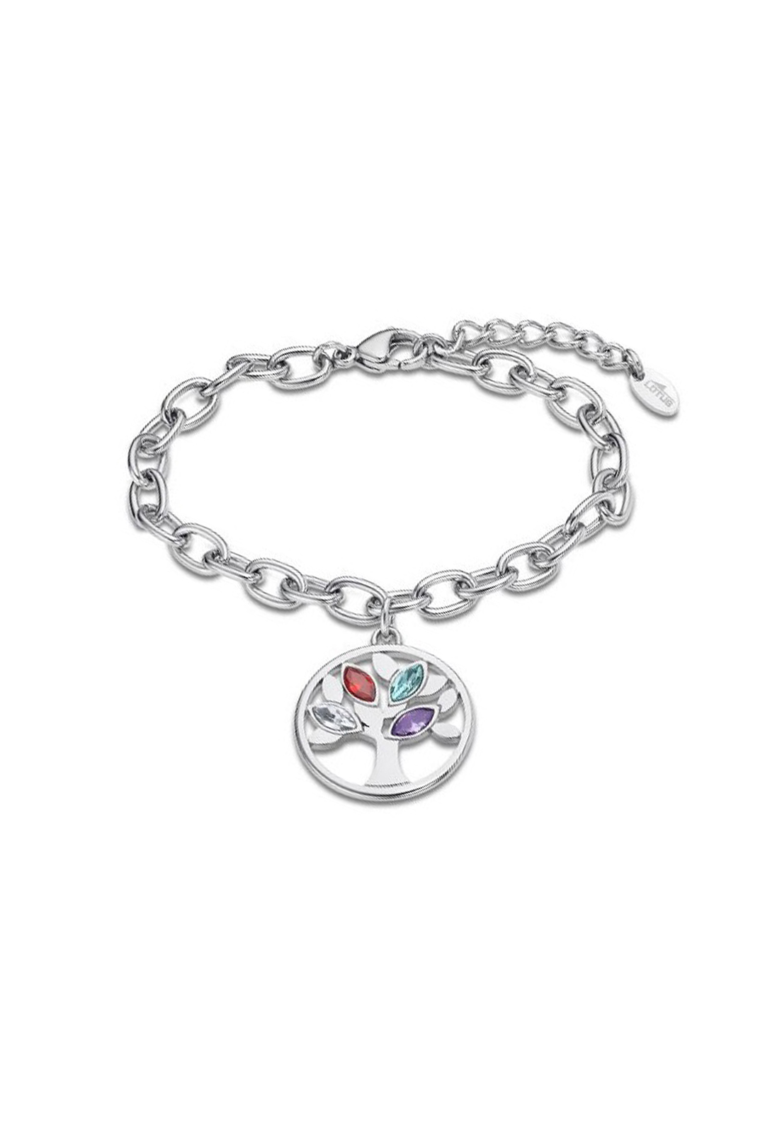 Lotus Collana Style Rainbow LS2192-1/1 – Gioiello Arcobalento In Metallo, Regalo Colorato E Alla Moda