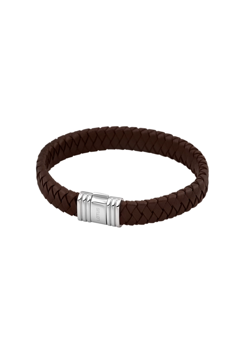 PULSERA LS1518-2/1 LOTUS STYLE MARRON HOMBRE MEN BASIC - 1