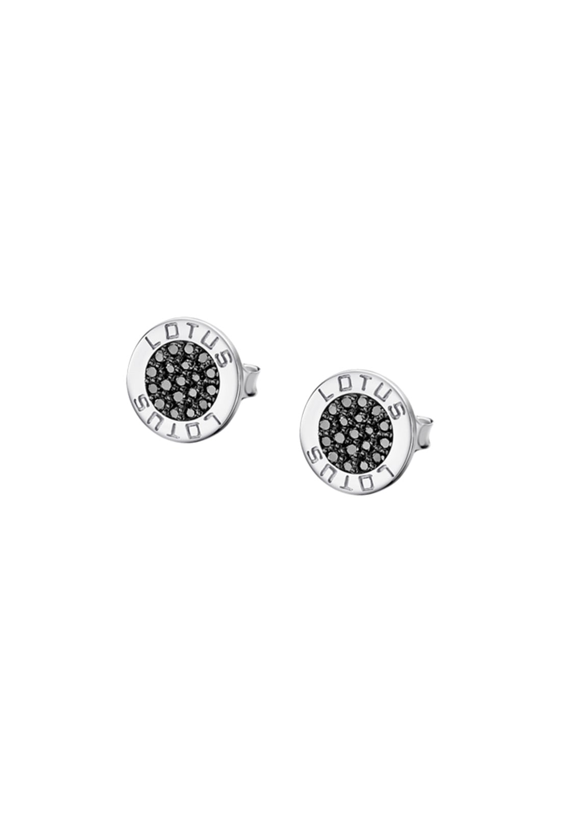 Lotus Orecchini Donna In Argento 925 Con Zirconi Cerchio Lucido – Regalo San Valentino