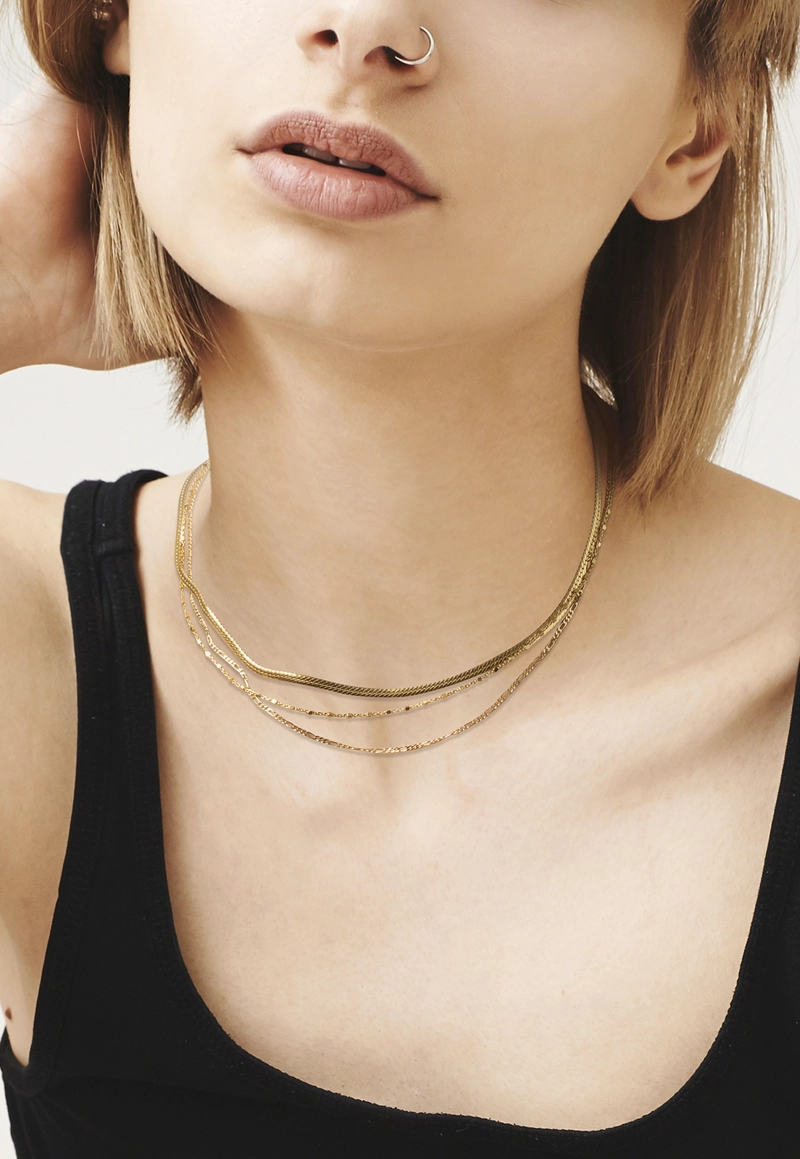 COLLAR LP3292-1/2 LOTUS SILVER MUJER CHAINS - 2