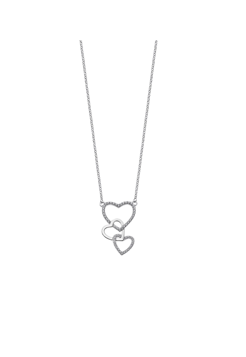 COLLAR LP1817-1/1 LOTUS SILVER MUJER MOMENTS - 1