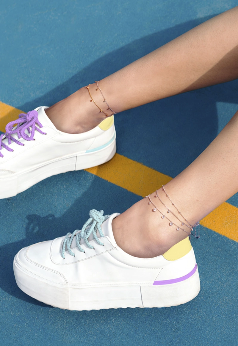 TOBILLERA LP3239-8/1 LOTUS SILVER MUJER ANKLETS - 2