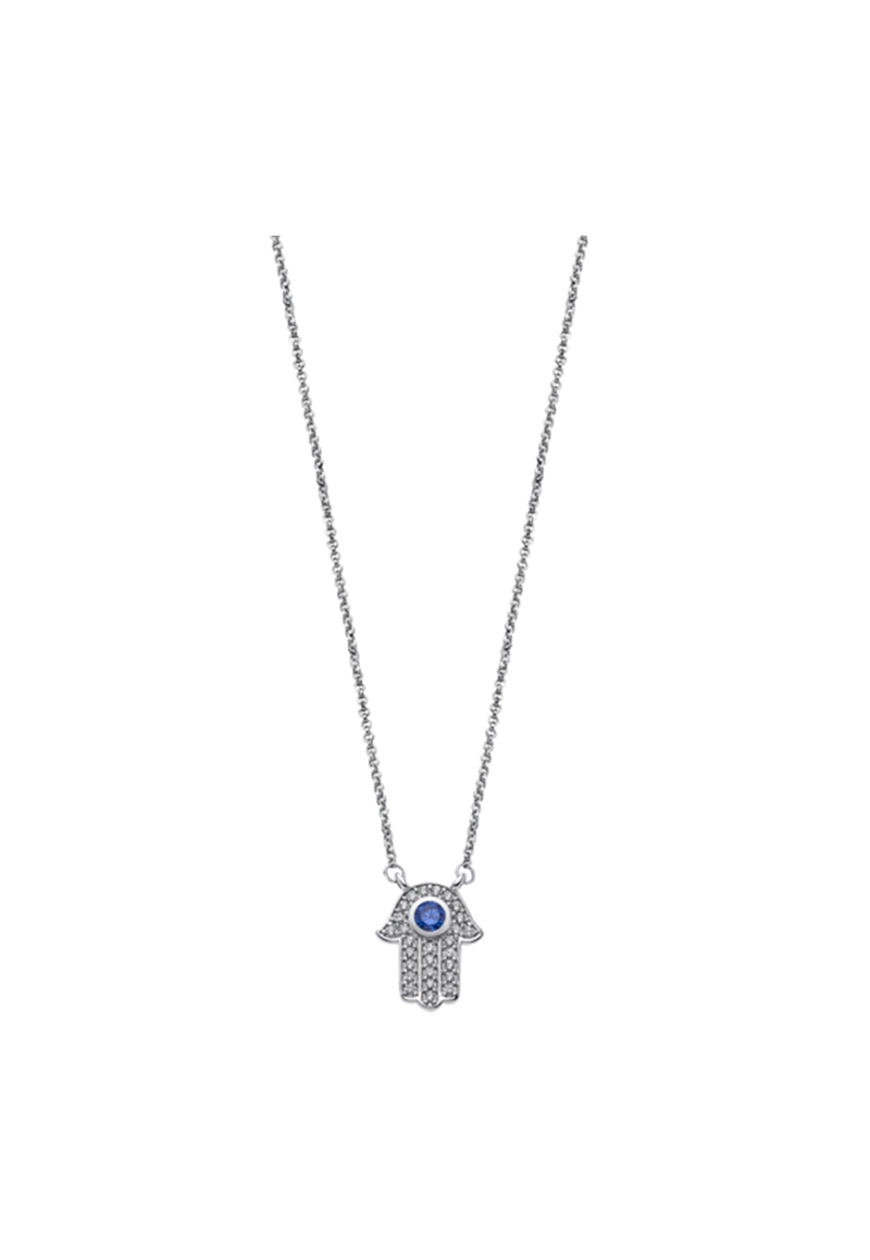 COLLAR LP1863-1/1 LOTUS SILVER MUJER TRENDY - 1