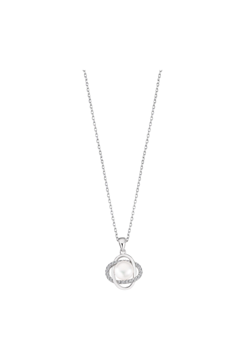 COLLAR LP3094-1/1 LOTUS SILVER MUJER PEARLS - 1