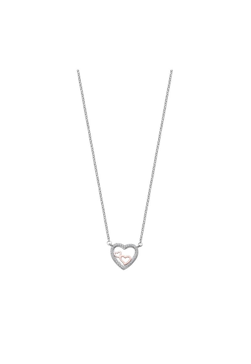 COLLAR LP1856-1/1 LOTUS SILVER MUJER MOMENTS - 1