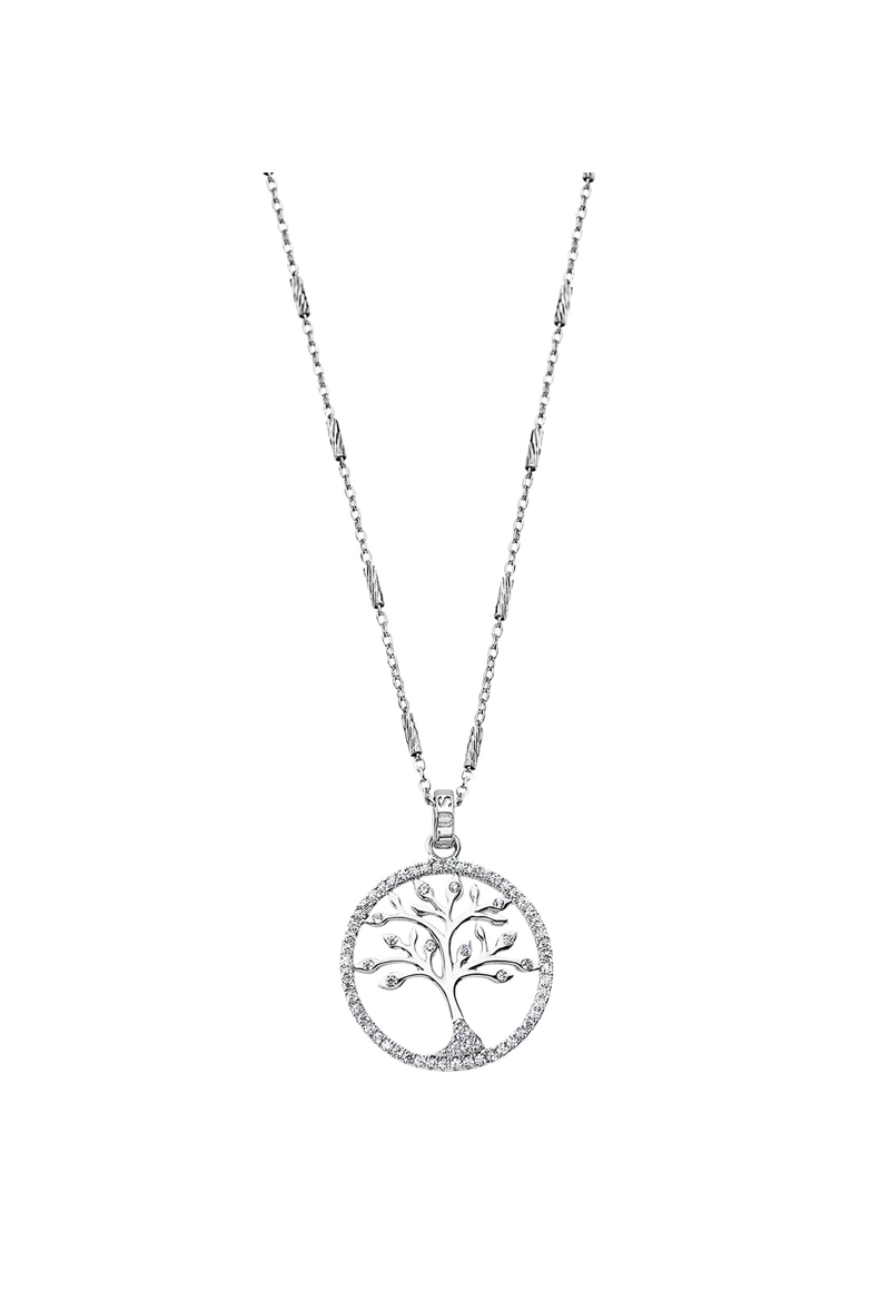 COLLAR LP1780-1/1 LOTUS SILVER MUJER TREE OF LIFE - 1