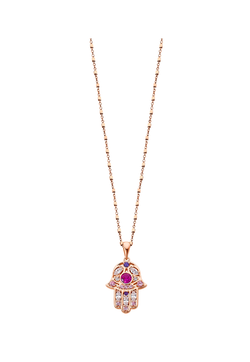 COLLAR LP1989-1/3 LOTUS SILVER MUJER MYSTIC - 1