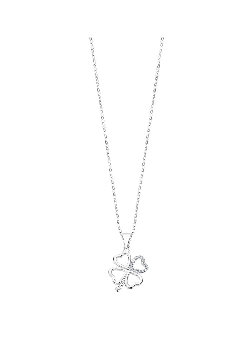 COLLAR LP3305-1/1 LOTUS SILVER PLATEADO MUJER MYSTIC - 1