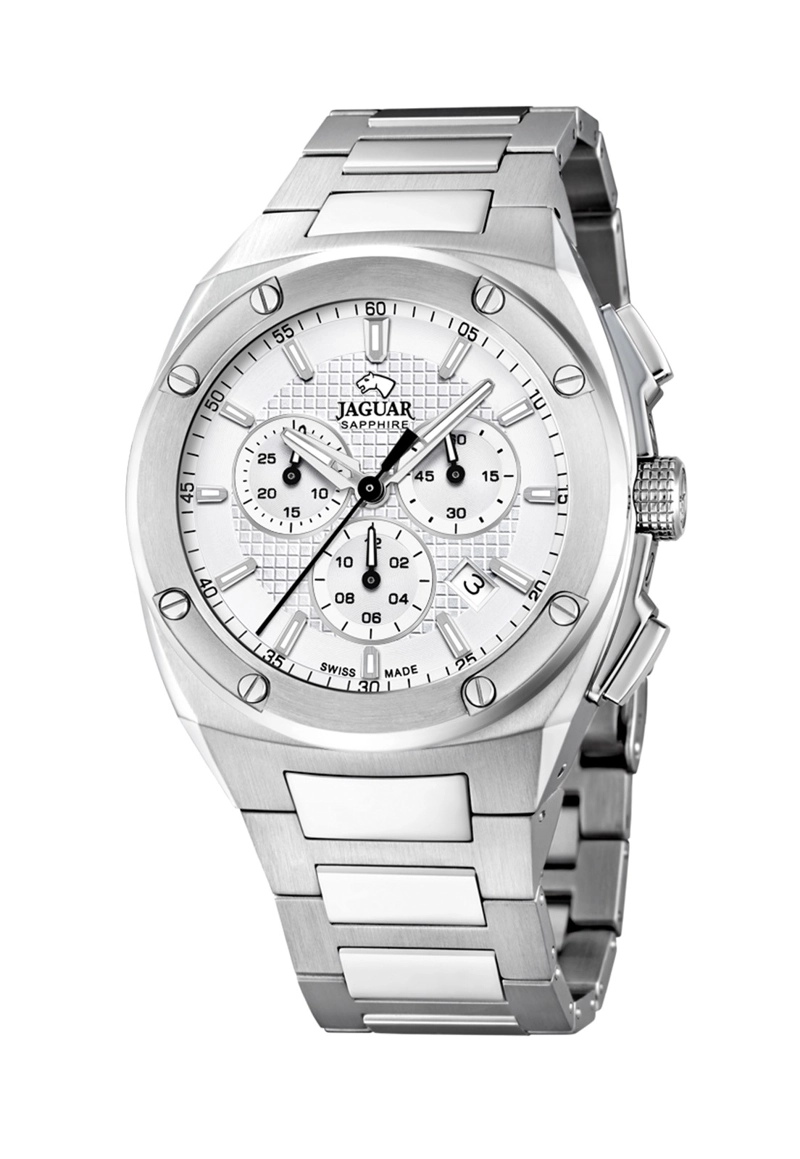 RELOJ J805/A JAGUAR PLATEADO HOMBRE EXECUTIVE - 1