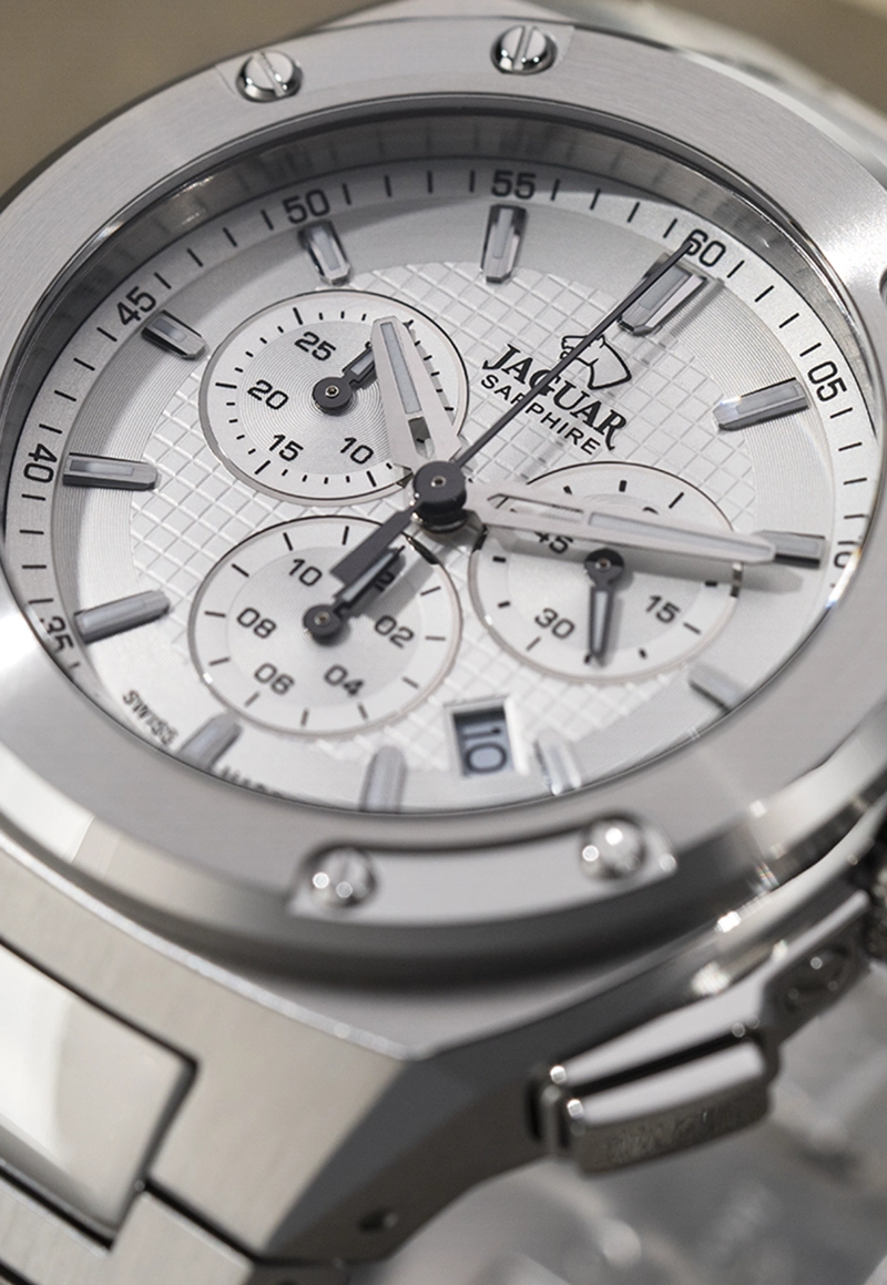 RELOJ J805/A JAGUAR PLATEADO HOMBRE EXECUTIVE - 2