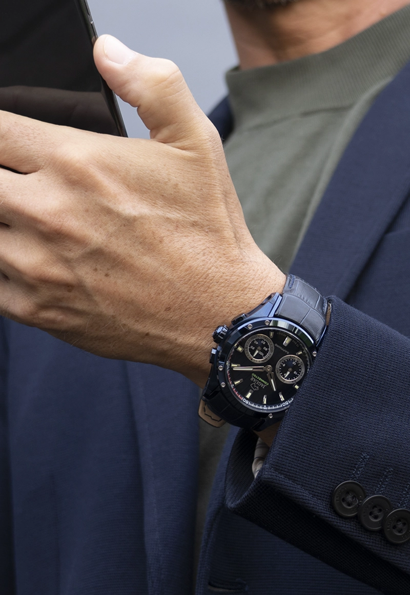 RELOJ J961/1 JAGUAR AZUL HOMBRE HYBRID - 3