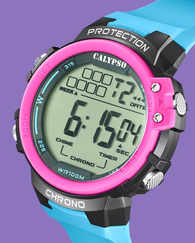 RELOJ K5817/1 CALYPSO NEGRO HOMBRE COLOR RUN - 2