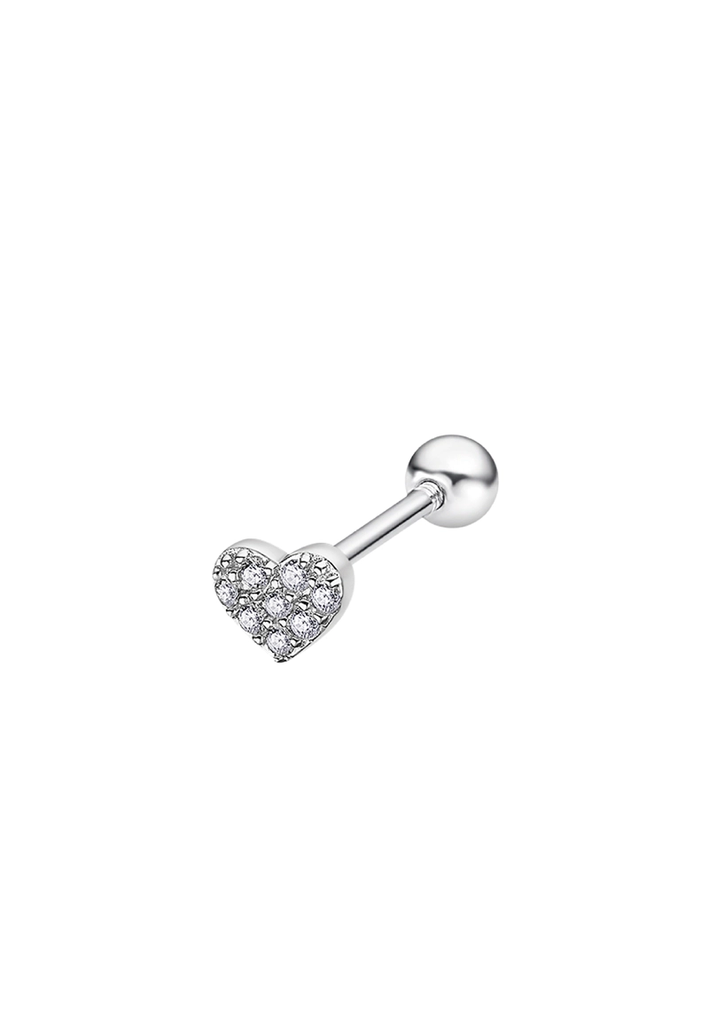 EAR CUFF LP3367-9/1 LOTUS SILVER MUJER EAR PARTY - 1