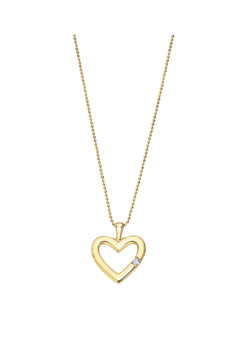 COLLAR LP3217-1/2 LOTUS SILVER MUJER MOMENTS - 1