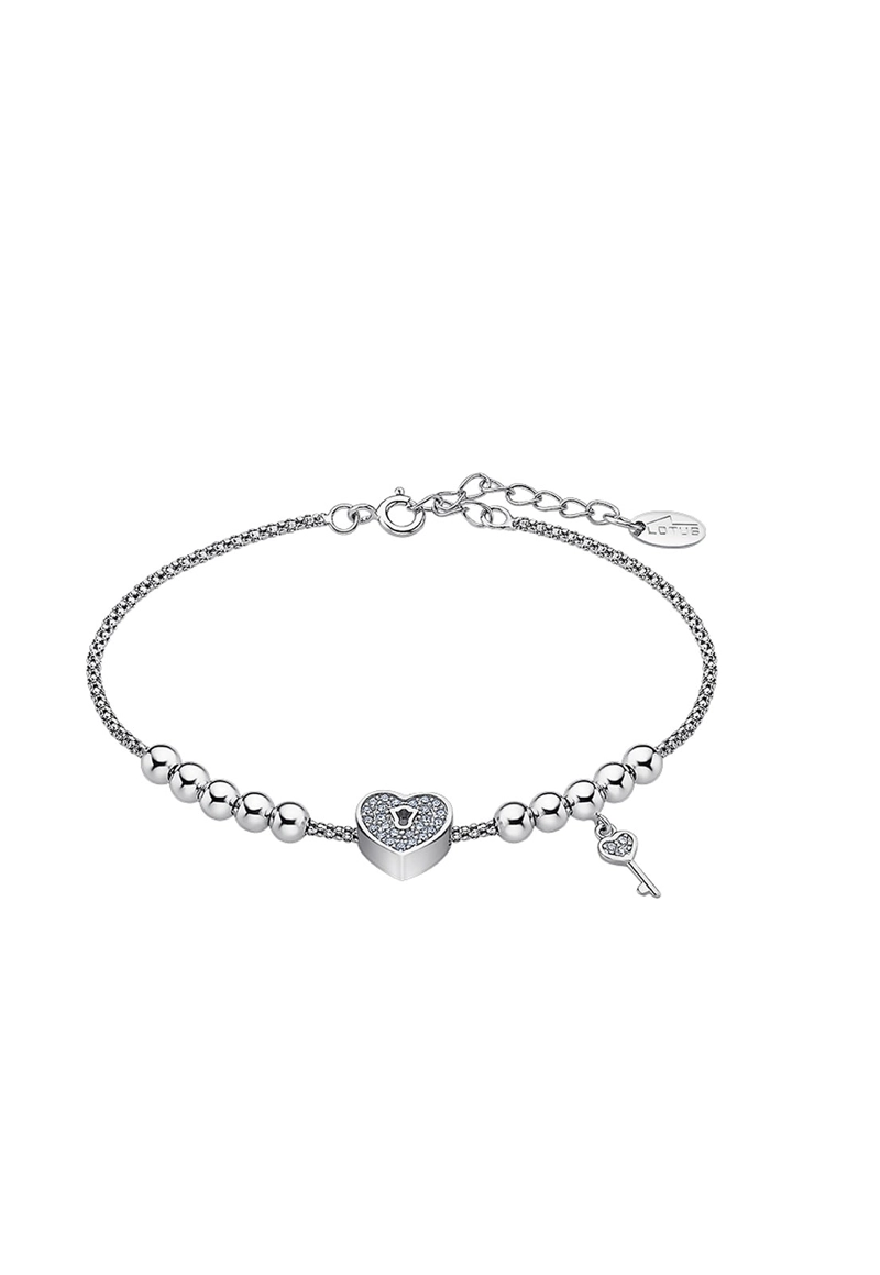 PULSERA LP1985-2/1 LOTUS SILVER PLATEADO MUJER MYSTIC - 1