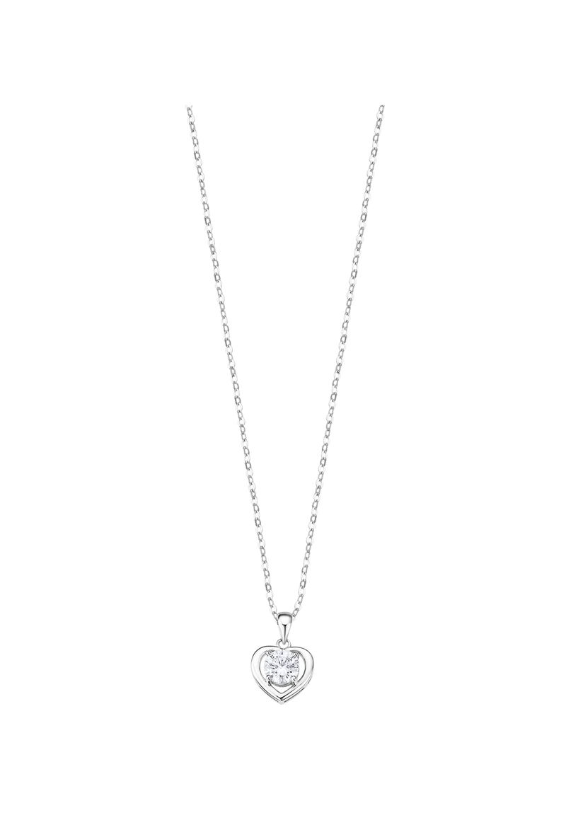 COLLAR LP3092-1/1 LOTUS SILVER PLATEADO MUJER MOMENTS - 1
