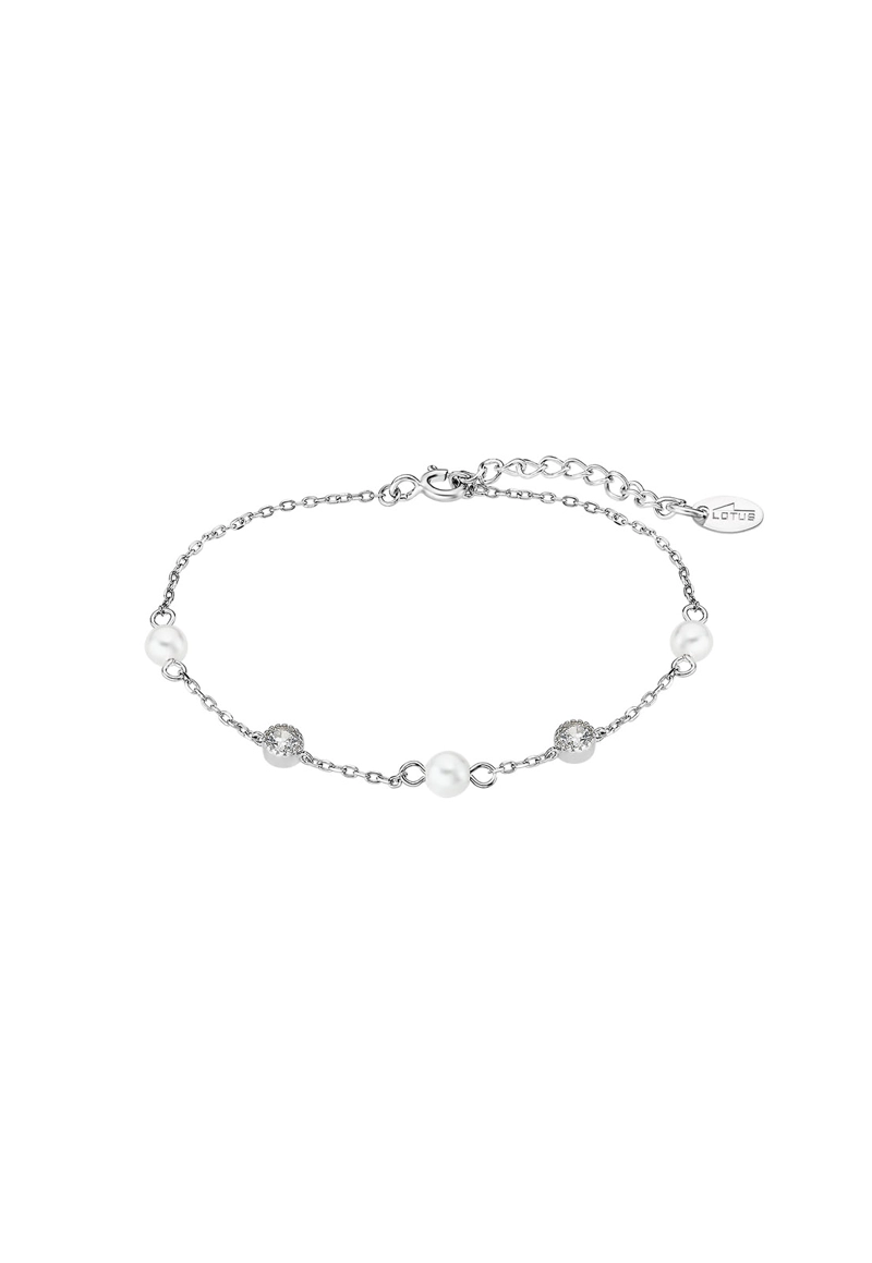 PULSERA LP3411-2/1 LOTUS SILVER MUJER PEARLS - 1