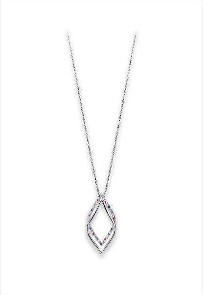COLLAR LP1791-1/2 LOTUS SILVER MUJER PURE ESSENTIAL - 1